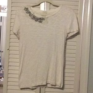 Jewel Neck T-shirt